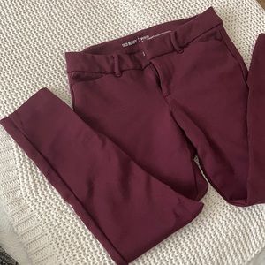Maroon Dress Pants EUC